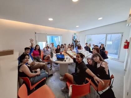 Jóvenes en la Fundación Empujar