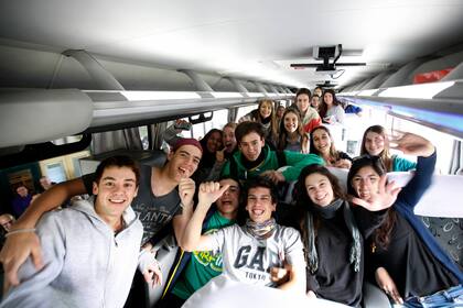 Jóvenes en la secundaria, rumbo a Bariloche