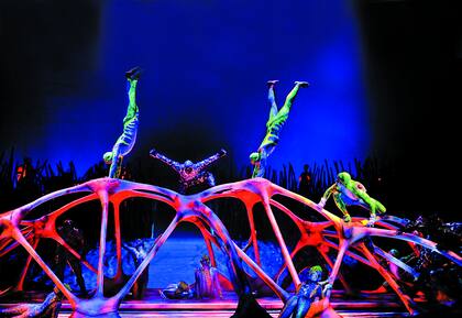 Joyá, reciente espectáculo del Cirque du Soleil