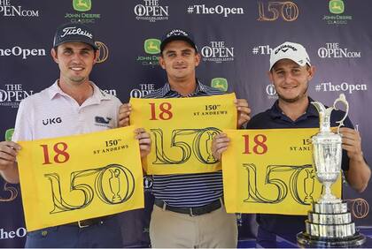 J.T. Poston, Christiaan Bezuidenhout y Emiliano Grillo consiguieron sus lugares en el British Open gracias a figurar en los tres primeros puestos del John Deere