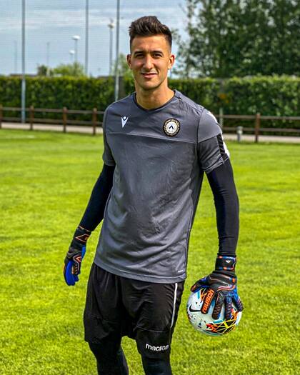 Musso, oriundo de San Nicolás, disfruta el día a día en Udinese.