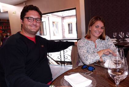 Juan Antonio Medina y señora