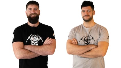 Juan Aude y Juan Aude, los dos primos de La Plata que fundaron JA Miners.