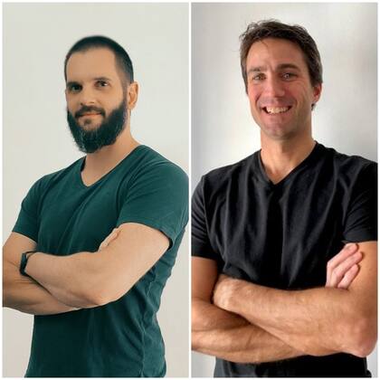 Juan Baldassarre y Juan Pablo Degiovanni fundaron Discoverit.store en 2022, un marketplace que une emprendedores y minoristas