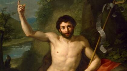 Juan Bautista, en un cuadro de Raphael Mengs, del siglo XVII.