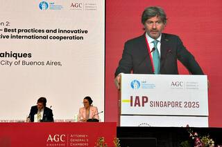 Mahiques fue reelecto como presidente de la Asociación Internacional de Fiscales