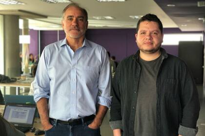 Juan Bruchou, fundador de Brubank y Pablo Sánchez, CTO (Chief Technology Officer)