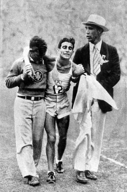 Zabala ganó la carrera de Los Ángeles 1932 en 2 horas, 31 minutos y 36 segundos