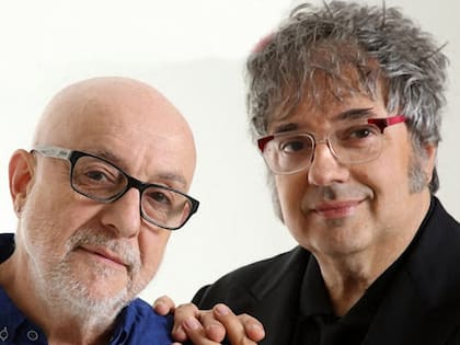 Juan Carlos Baglietto y Lito Vitale; "somos muy parecidos", reconoce el pianista