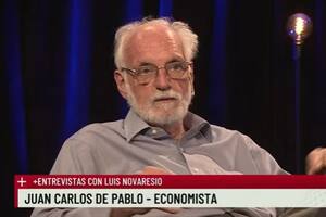 “El acuerdo con el Fondo no existe” y otras frases de Juan Carlos de Pablo
