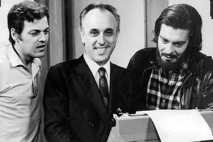 Juan Carlos Dual, Hugo Moser y Raúl Aubel: dos de los actores y el creador de Matrimonios y algo más
