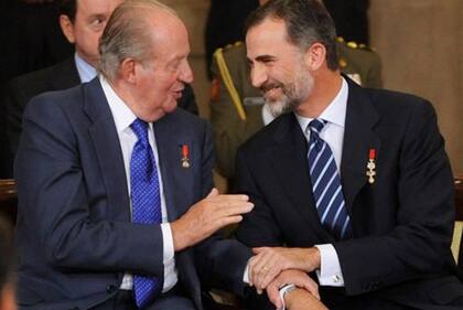 Juan Carlos I abdicó en su hijo, ahora Felipe VI, en 2014.