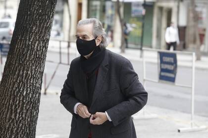 Juan Carlos Maqueda al llegar a los tribunales