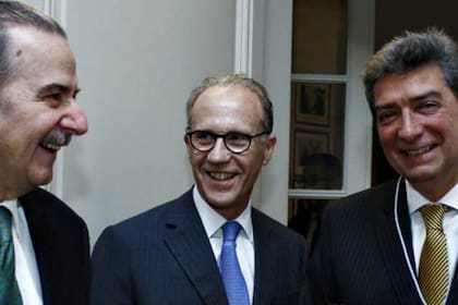 Juan Carlos Maqueda, Carlos Rosenkrants y Horacio Rosatti, en 2018
