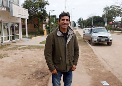 Juan Carlos Palavecino, vecino de Las Lomitas