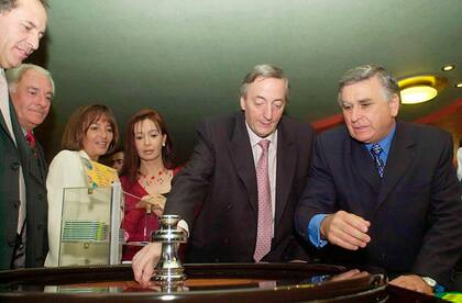 Juan Castellanos, Cristóbal López y los Kirchner