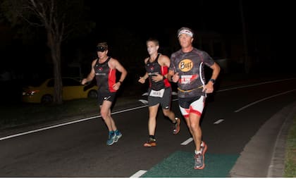 Juan Craveri, finalizando el ultraman de Australia