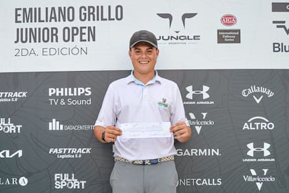 Juan Cruz Esmoris fue el mejor del martes entre los varones