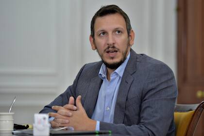 Juan Cuatromo, presidente del Banco Provincia