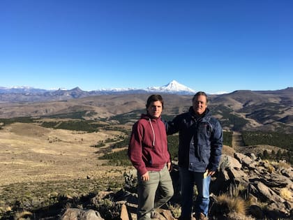 Juan Facio y su hijo Leo