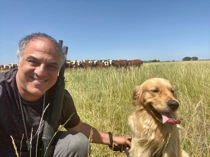 Juan Felix Rossetti, productor de Funes, provincia de Santa Fe