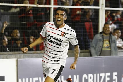 Juan Fernando Garro, de Newell's, es uno de los tres goleadores de la Copa Argentina 2022