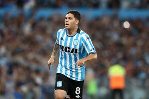 Juan Fernando Quintero fue la gran figura de Racing en la vuelta de las semifinales de la Copa Sudamericana ante Corinthians