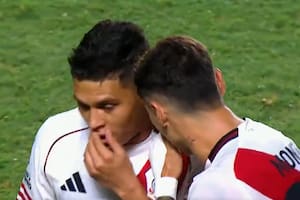 Así fue la fuerte discusión entre dos figuras de River en la derrota con Argentinos Juniors