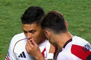 Así fue la fuerte discusión entre dos figuras de River en la derrota con Argentinos Juniors