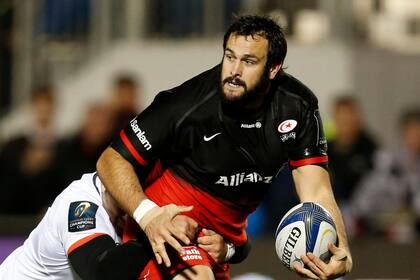 Juan Figallo, el único argentino que integra el plantel de Saracens