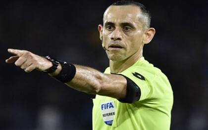Juan Gabriel Benítez: el árbitro de Argentina vs. Colombia