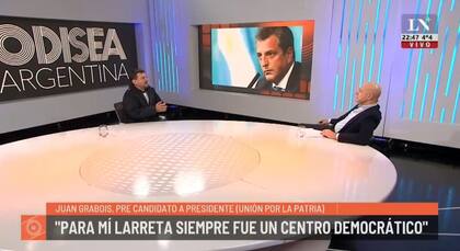Juan Grabois afirma en tono irónico que nunca se referiría a Sergio Massa como un "panqueque"
