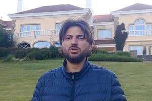 Juan Grabois en Lago Escondido