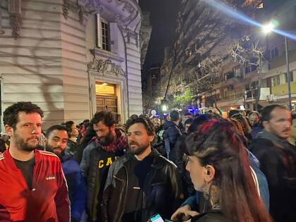 Juan Grabois en Recoleta, tras el intento de magnicidio