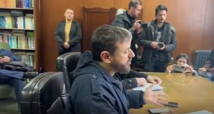 Juan Grabois, la semana pasada, en la Cámara Federal