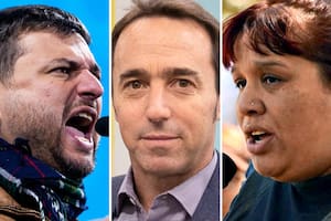 Juan Grabois, Marcos Galperin y Natalia Zaracho