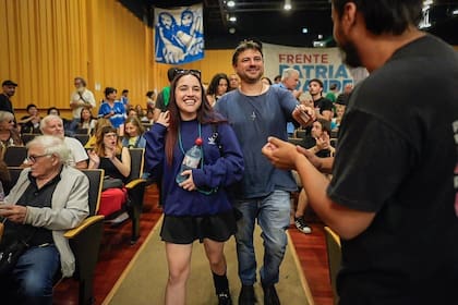 Juan Grabois y Ofelia Fernández