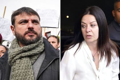 Juan Grabois y Sandra Pettovello