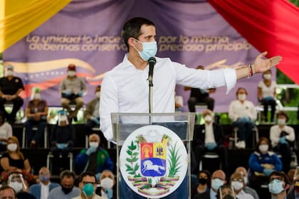 Juan Guaidó, presidente de la Asamblea Nacional de Venezuela y parcialmente reconocido como presidente encargado del país