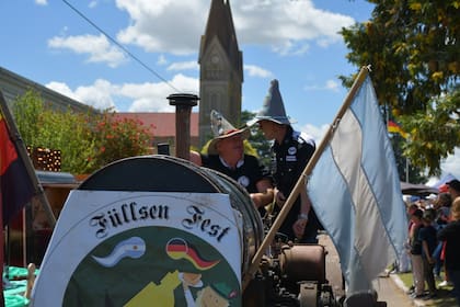 Juan Hippener es uno de los organizadores del Füllsen Fest.