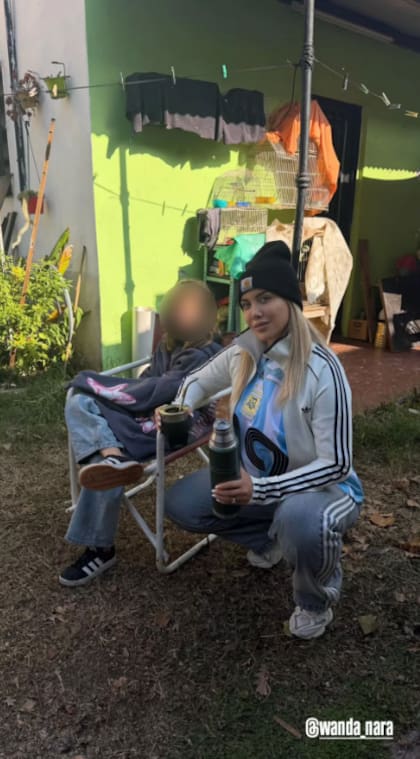 Juan Icardi y un menú patrio a puro éxito (Foto: Instagram/@juanicardi)