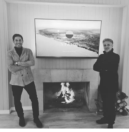 Juan Ignacio Abuchdid junto a Martín Gándara