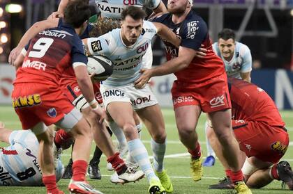 Juan Imhoff juega en Racing 92 de Francia.