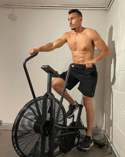 Juan Imhoff, un obsesivo de la preparación física