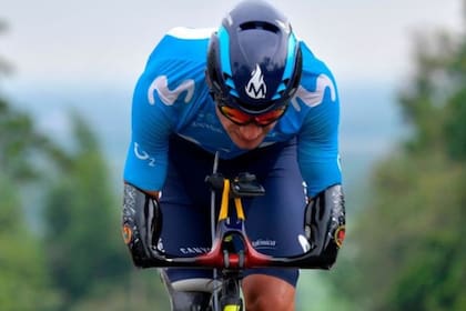 Juan José Florián, con su bicicleta especial de fibra de carbón, tiene más metas deportivas en su futuro