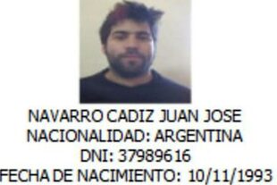 Juan José Navarro Cadiz fue el tirador, según su primo y dueño del auto desde el que partieron los disparos, Juan Jesús Fernández