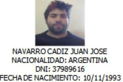 Juan José Navarro Cádiz, el presundo tirador fue atrapado en Uruguay