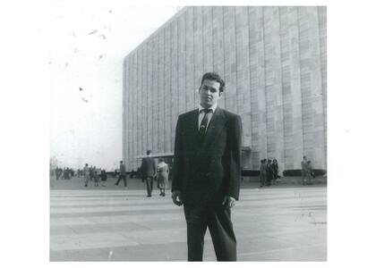 Juan Laguna en Nueva York, 1947