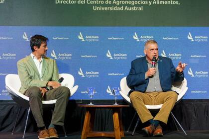 Juan Lariguet (Corteva Cono Sur) y Bernardo Piazzardi (Universidad Austral)