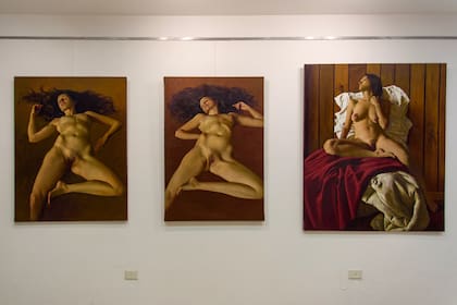 Juan Lascano, maestro del realismo argentino, expone sus desnudos en la muestra "Paisaje de Mujer"